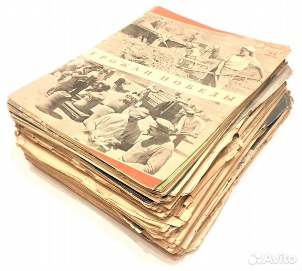 Журнал Огонек, СССР, 1937-1945 гг