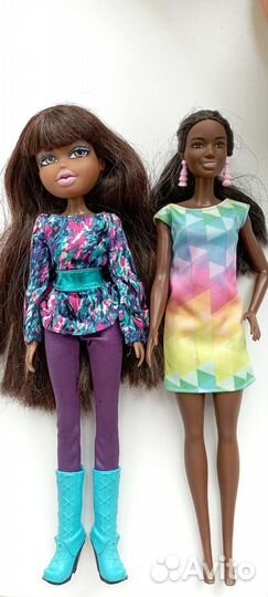 Одежда Bratz и кукла Barbie