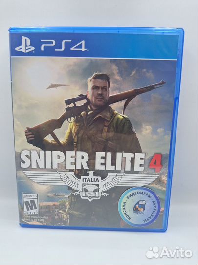 Sniper Elite 4 PS4 (б/у, англ.)