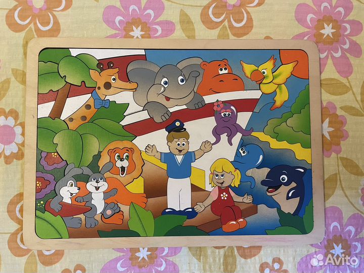 Пазл деревянный Лимпопо