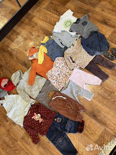 Вещи для девочки 6-18месяцев