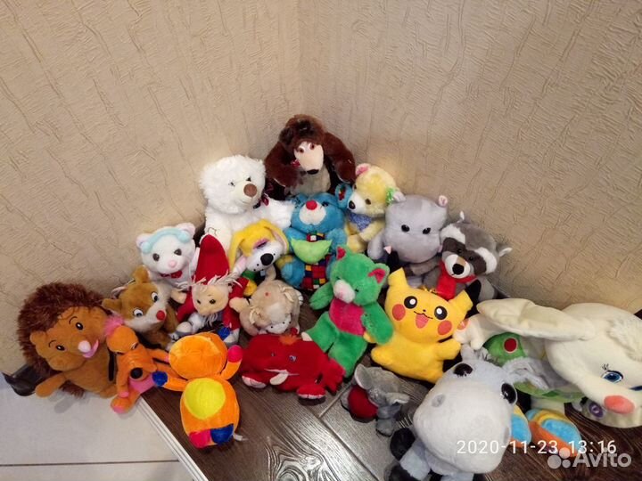 Мягкие игрушки пакетом