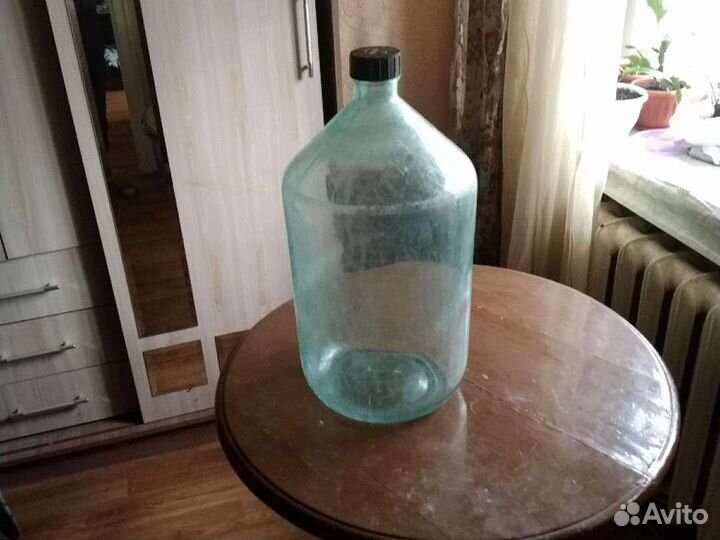 Бутылка стеклянная 20 литров