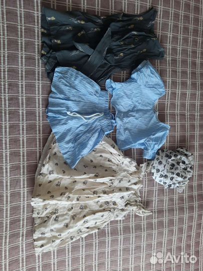 Летняя одежда для девочки 92