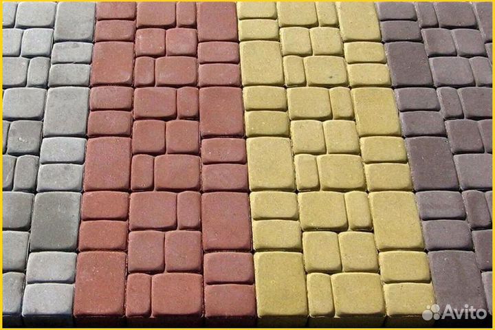 Тротуарная плитка. Брусчатка