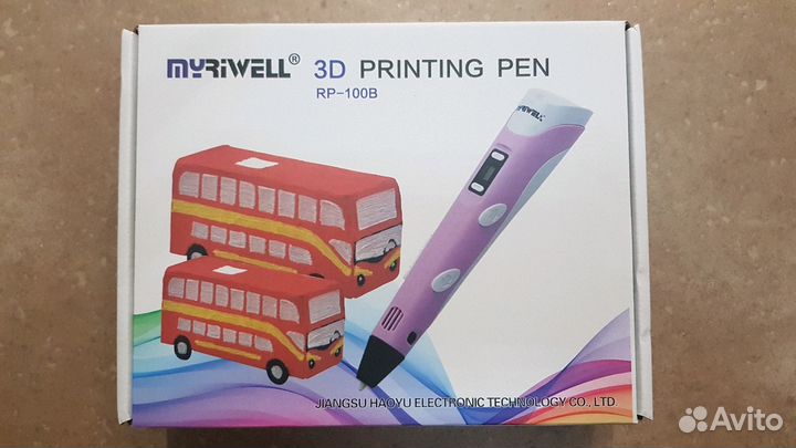 3D Ручка myriwell с подарками. Оригинал. Новая
