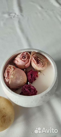 Огромная ароматическая свеча