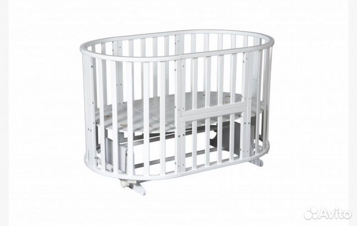 Кроватка круглая с маятником