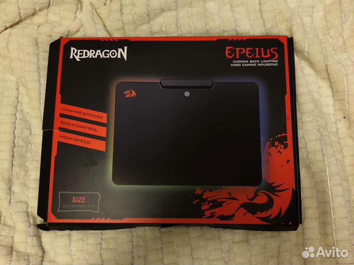 Игровой коврик для мыши reddragon epeius
