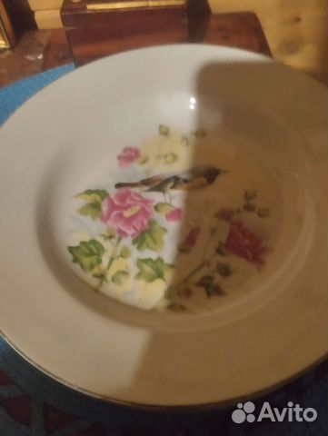 Тарелка канарейка Япония 3 тарелки