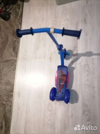 Самокат детский трехколесный бу