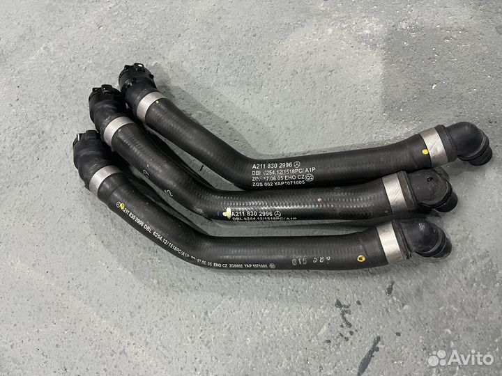 Патрубки мерседес w211 двигатель m272