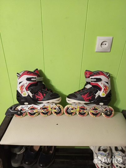 Детские ролики и защита