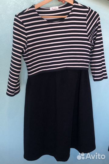 Платье для беременных и кормящих 44