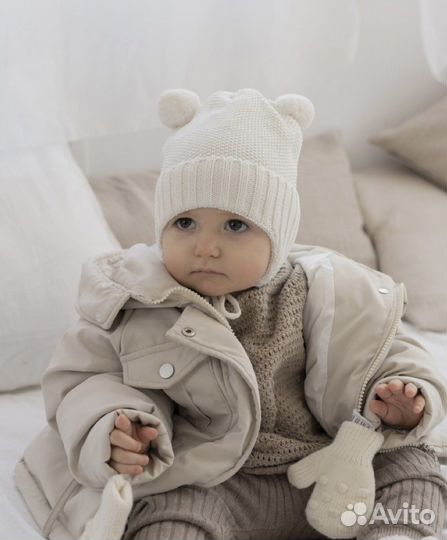 Шапка на девочку весна