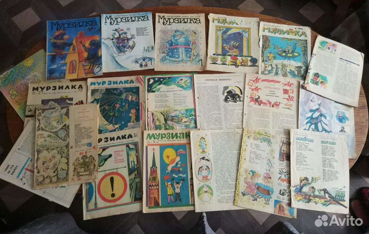 Детские журналы немецкий bummi Мурзилка СССР