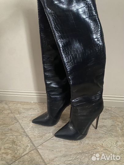 Сапоги ботфорты 35-36