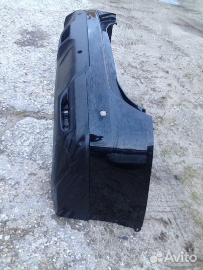 Бампер задний черный для Nissan X-Trail T32 с 2014