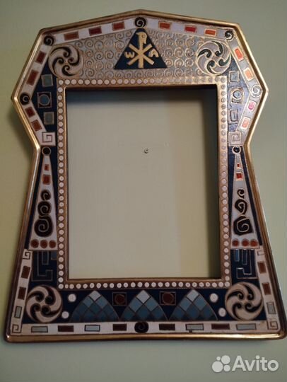 Икона Господь Вседержитель, русский модерн