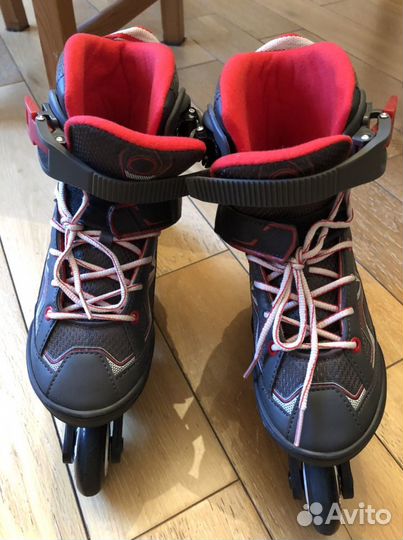 Ролики oxelo fit3 junior boy размер 32-35