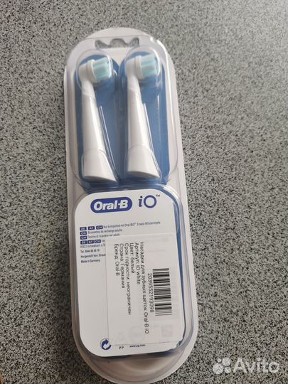 Насадки для зубной щетки oral b io