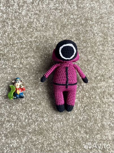 Игра в кальмара кукла ручной работы