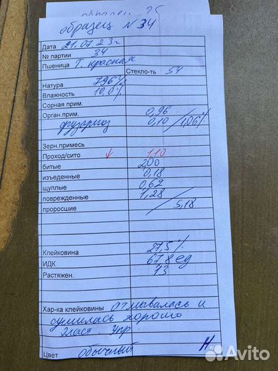 Пшеница 3 класс