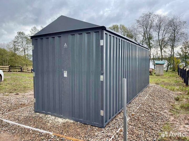 Сарай садовый