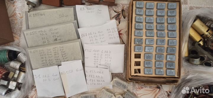 Радиодетали и микросхемы