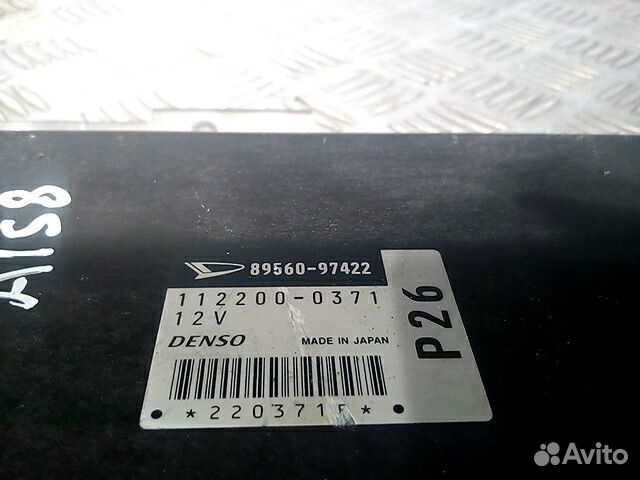 Блок управления двигателем Daihatsu YRV 2002