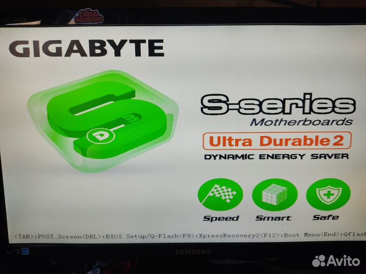 Комплект gigabyte GA-EP35C-DS3R+E2100+1GB(обмен)