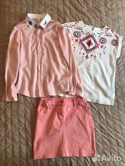 Комплекты одежды на девочку 134р