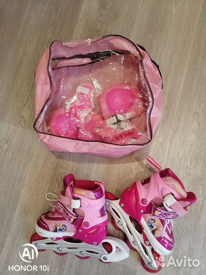 Роликовые коньки раздвижные