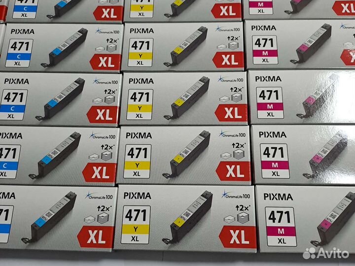 Картриджи Canon CLI-471xl