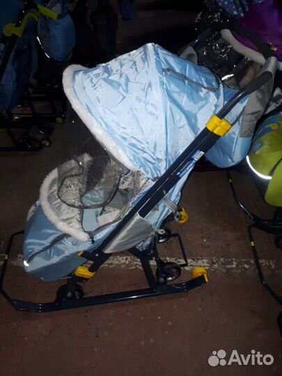 Санки коляска ника