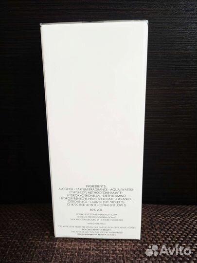 Dolce&Gabbana L’Imperatrice оригинал, 100 ml