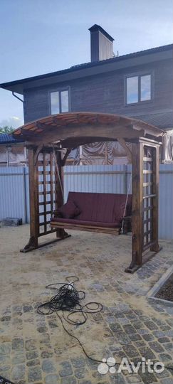 Кованные качели