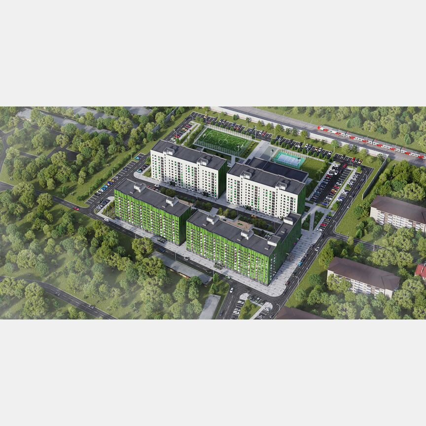 1-к. квартира, 35,4 м², 3/9 эт.