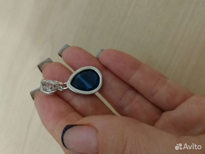 Кулон подвеска серебро
