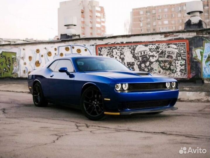 Накладки на бампер на Dodge Challenger