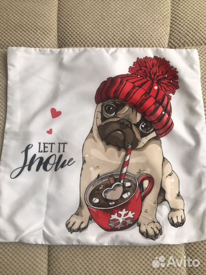 Новогодние Чехлы на подушку, 45:45