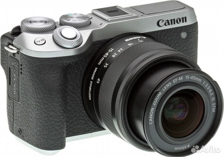 Canon EOS M6 MarkII Kit EFM15-45mm f/3.5-6.3IS STM