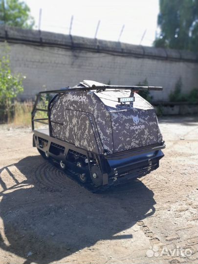 Мотобуксировщик помор м 500 про