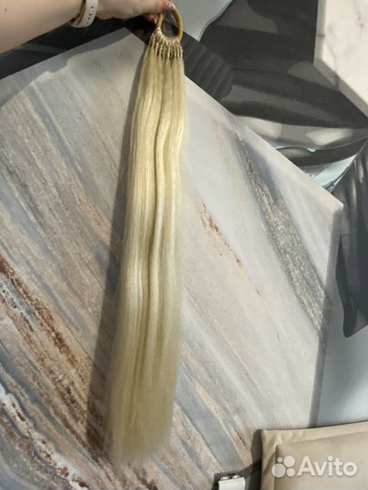 Хвост волосы на резинке