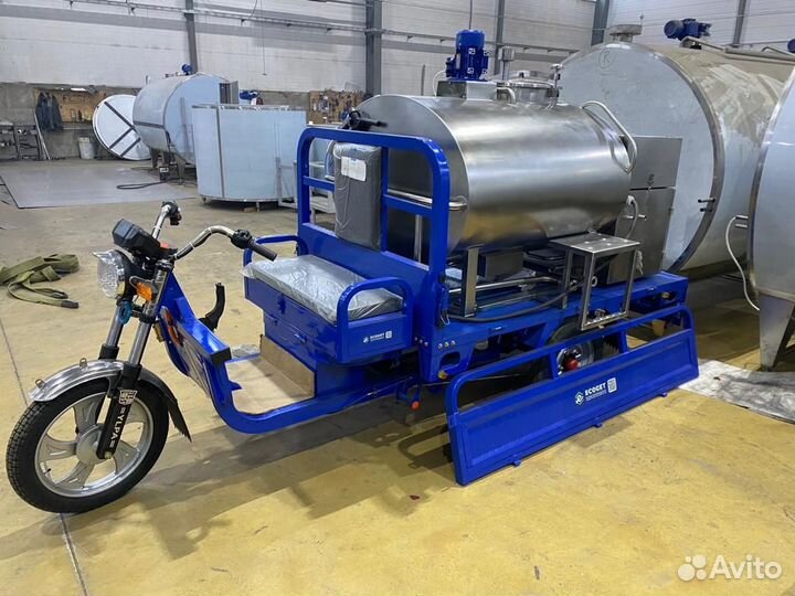 Молочное такси мт-1000 на трицикле