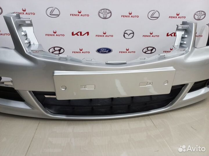 Бампер передний Nissan Almera от 2012- Серебристый