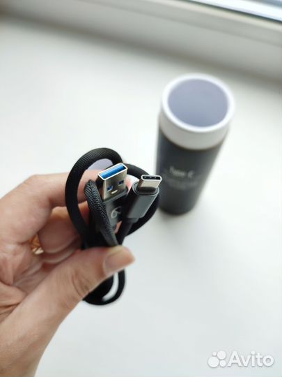 Кабель Usb-typeC для зарядки, в тубе