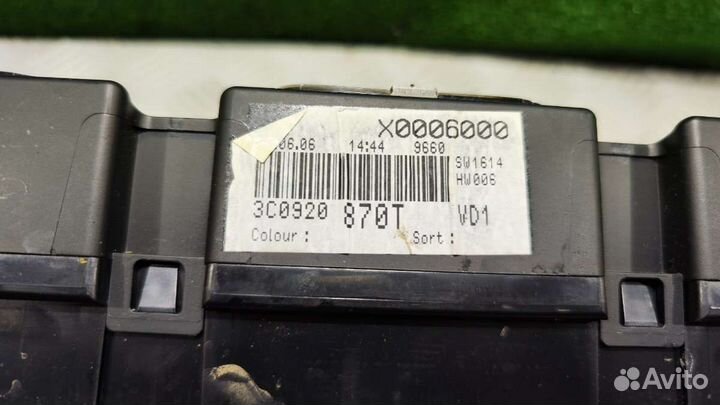 Щиток приборов (приборная панель) Volkswagen Passa