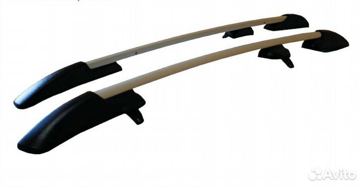 Рейлинги Шевроле Нива серые