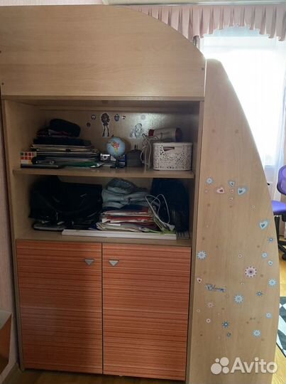 Набор для детской (кровать, стол, шкаф)